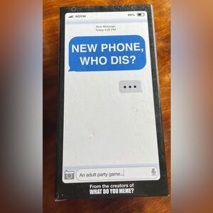 New Phone, Who Dis? Party Game